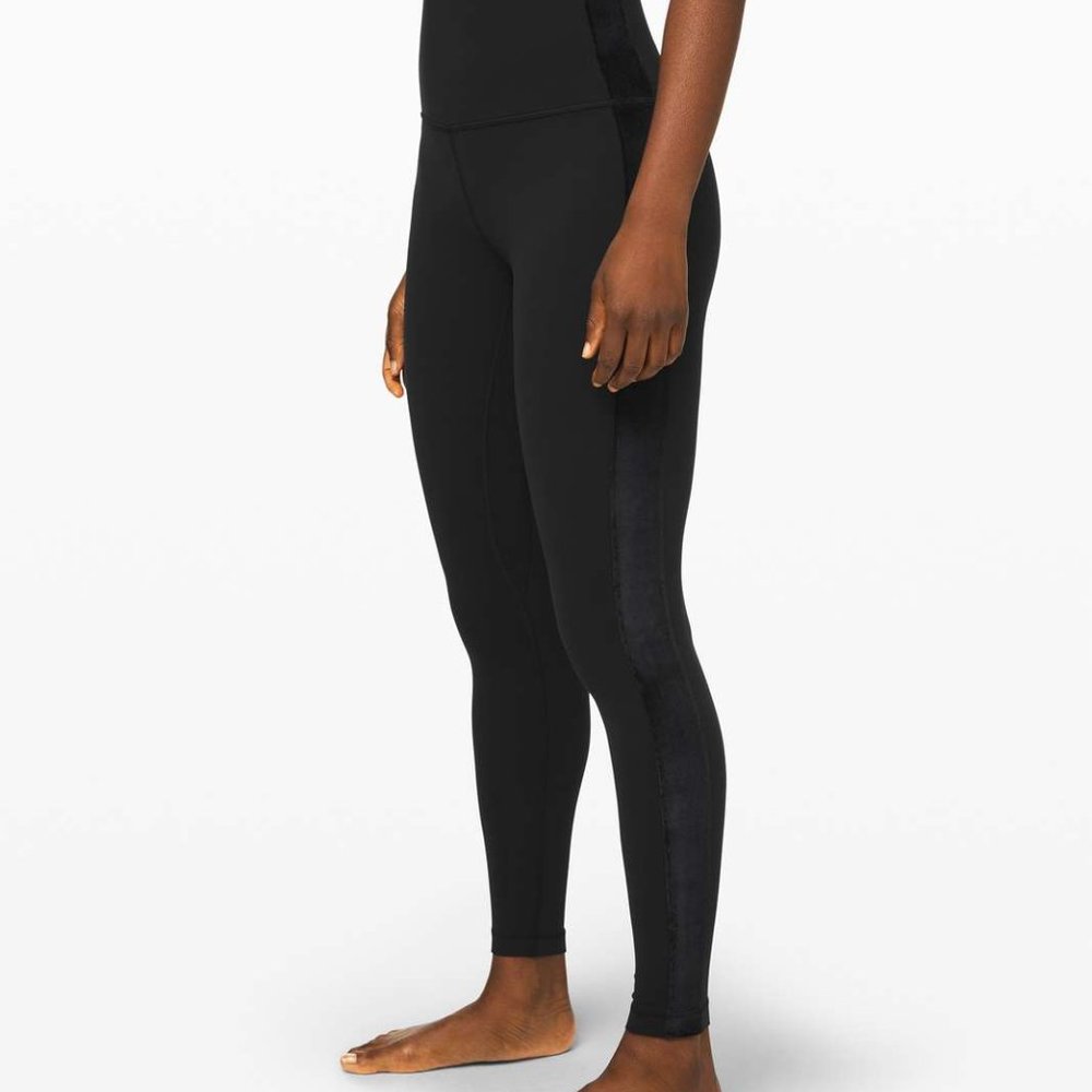 Lululemon Align Pant *Velvet Side Stripe 28" - Black - Size 2 - Picture 13 of 16